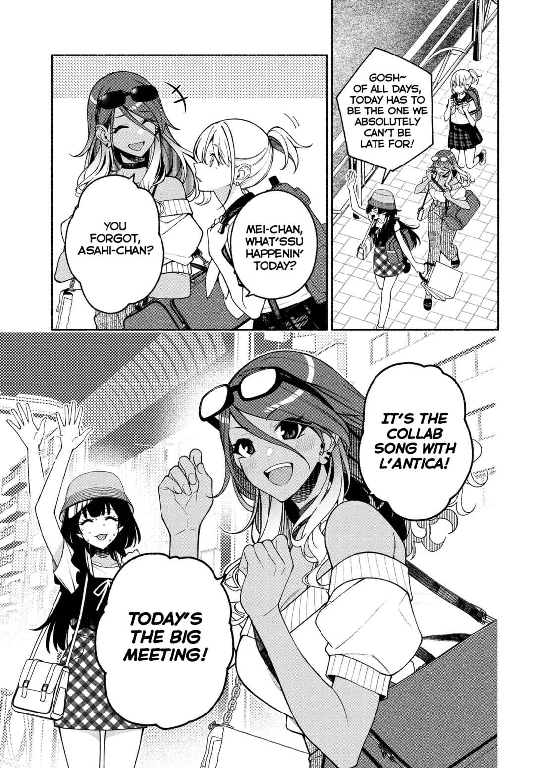 THE iDOLM@STER: Shiny Colors - Coherent Light Chapter 18.1 - Page 3