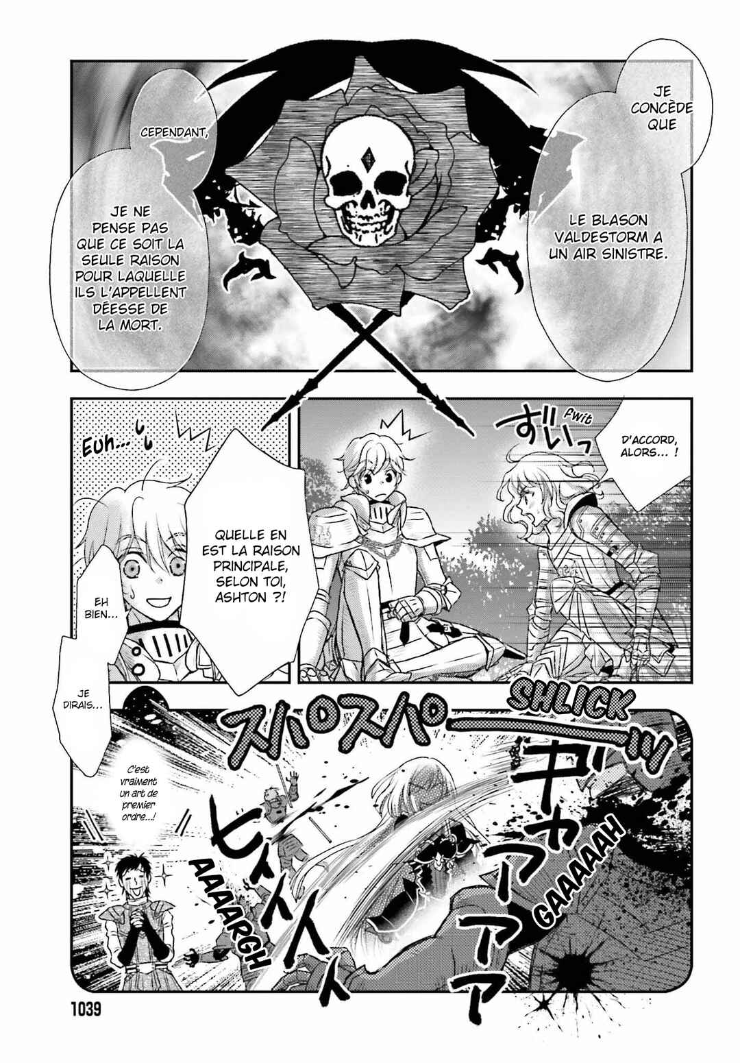 Shinigami ni Sodaterareta Shoujo wa Shikkoku no Tsurugi o Mune ni Idaku Chapter 34 - Page 14