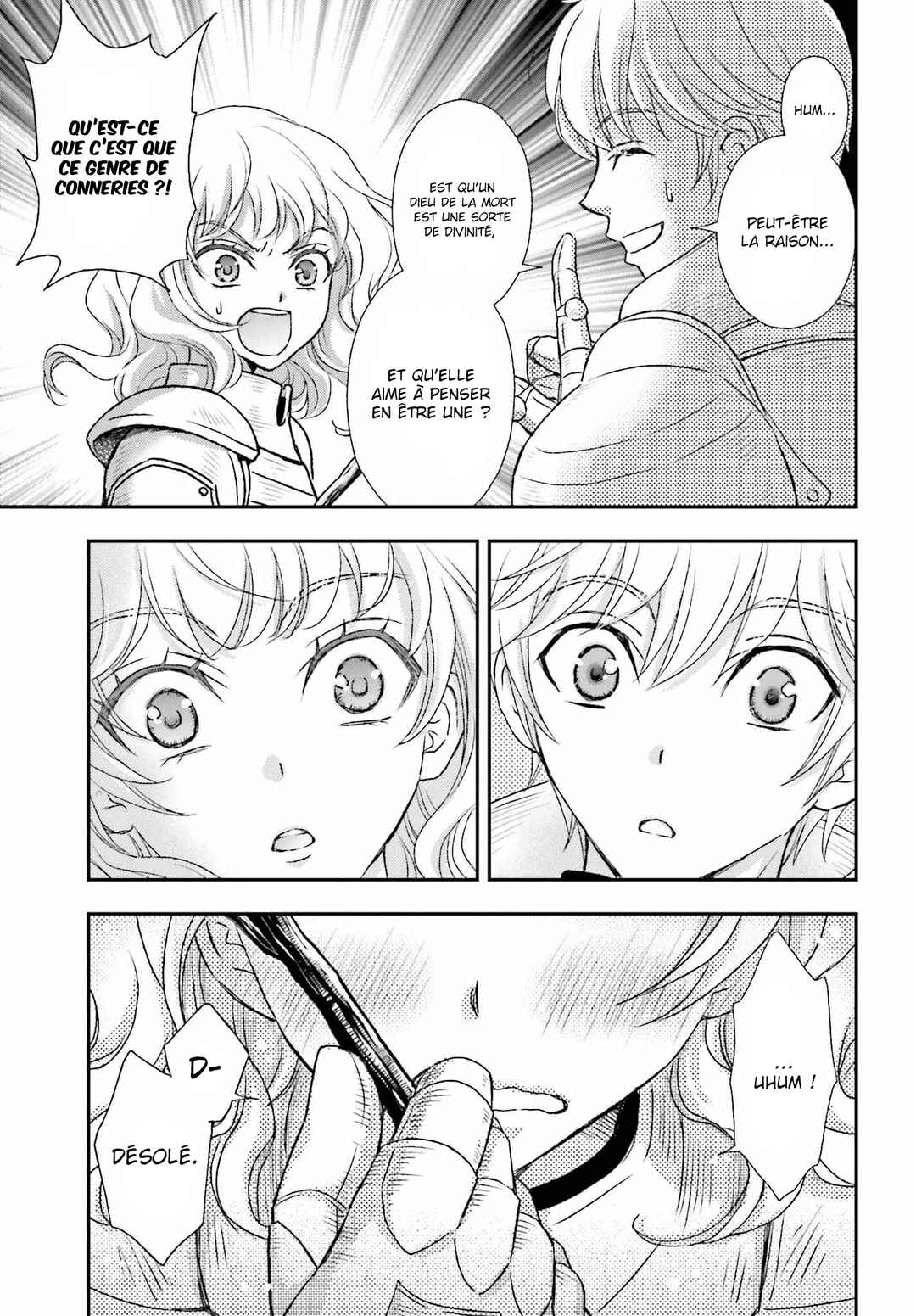 Shinigami ni Sodaterareta Shoujo wa Shikkoku no Tsurugi o Mune ni Idaku Chapter 34 - Page 16