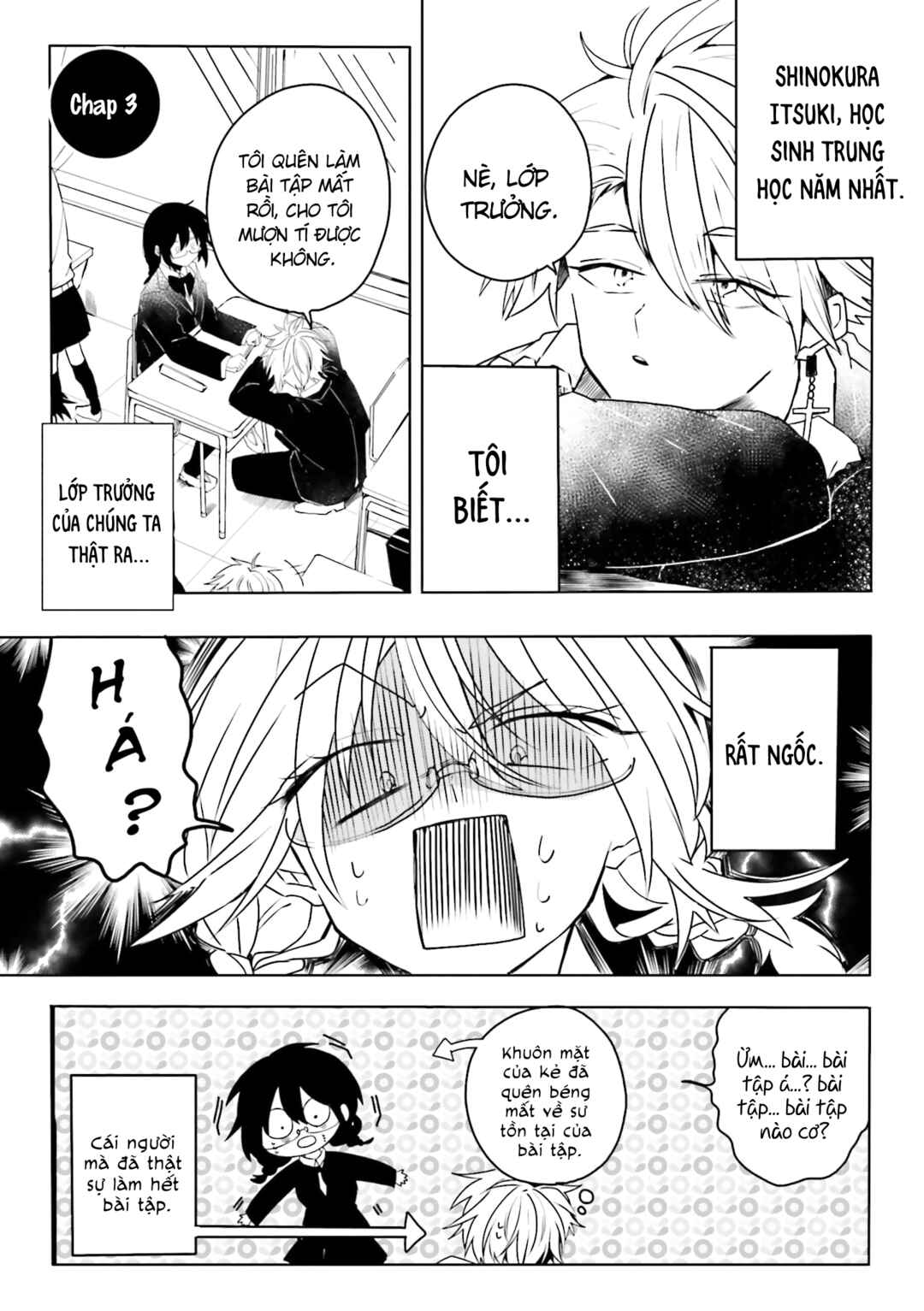 Iincho to Furyou-kun Chapter 3 - Page 1