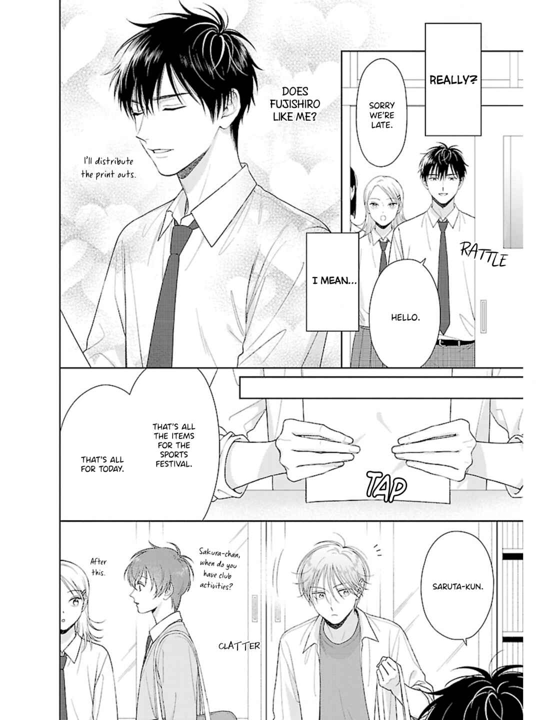 Toratsuki-kaicho, Teawase negaimasu!! Chapter 4 - Page 11