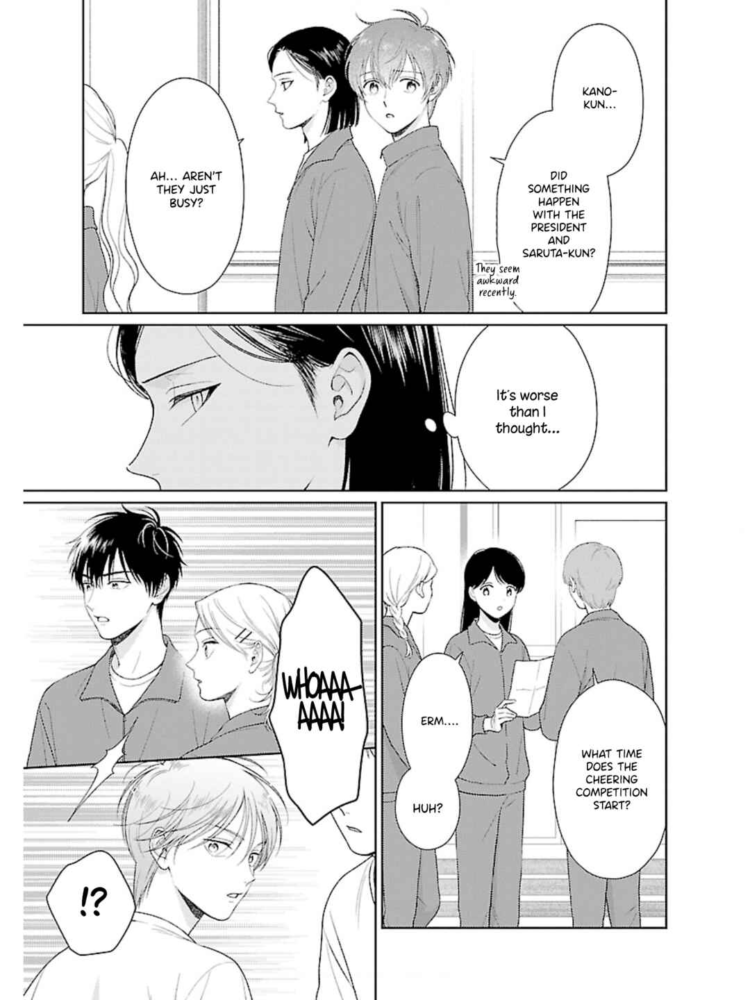 Toratsuki-kaicho, Teawase negaimasu!! Chapter 4 - Page 22