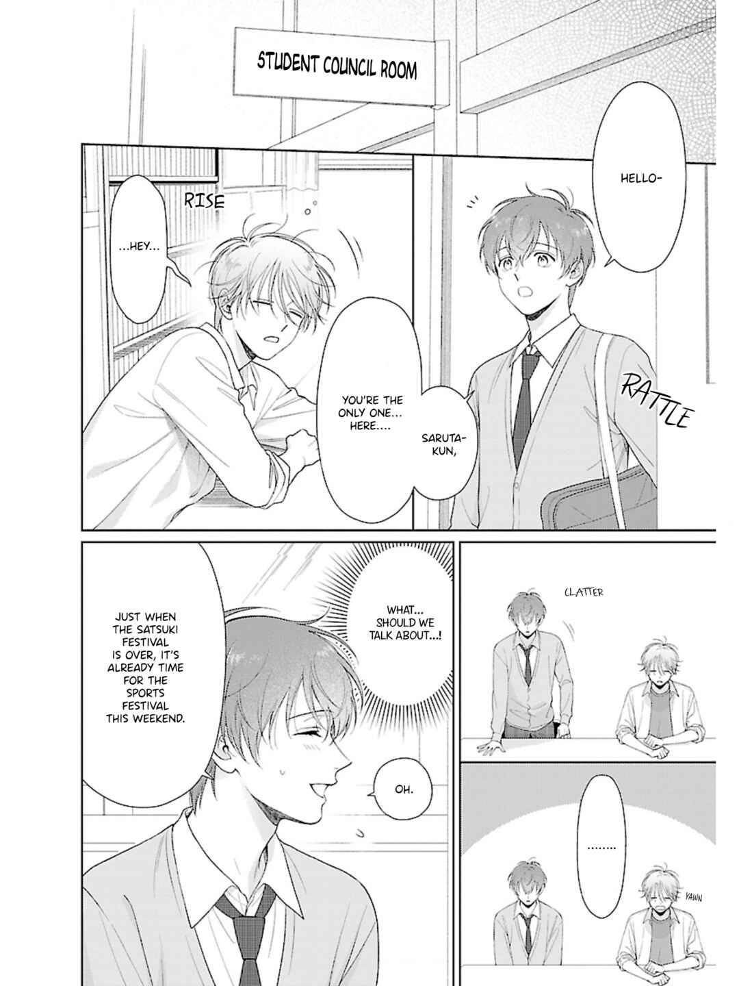 Toratsuki-kaicho, Teawase negaimasu!! Chapter 4 - Page 7