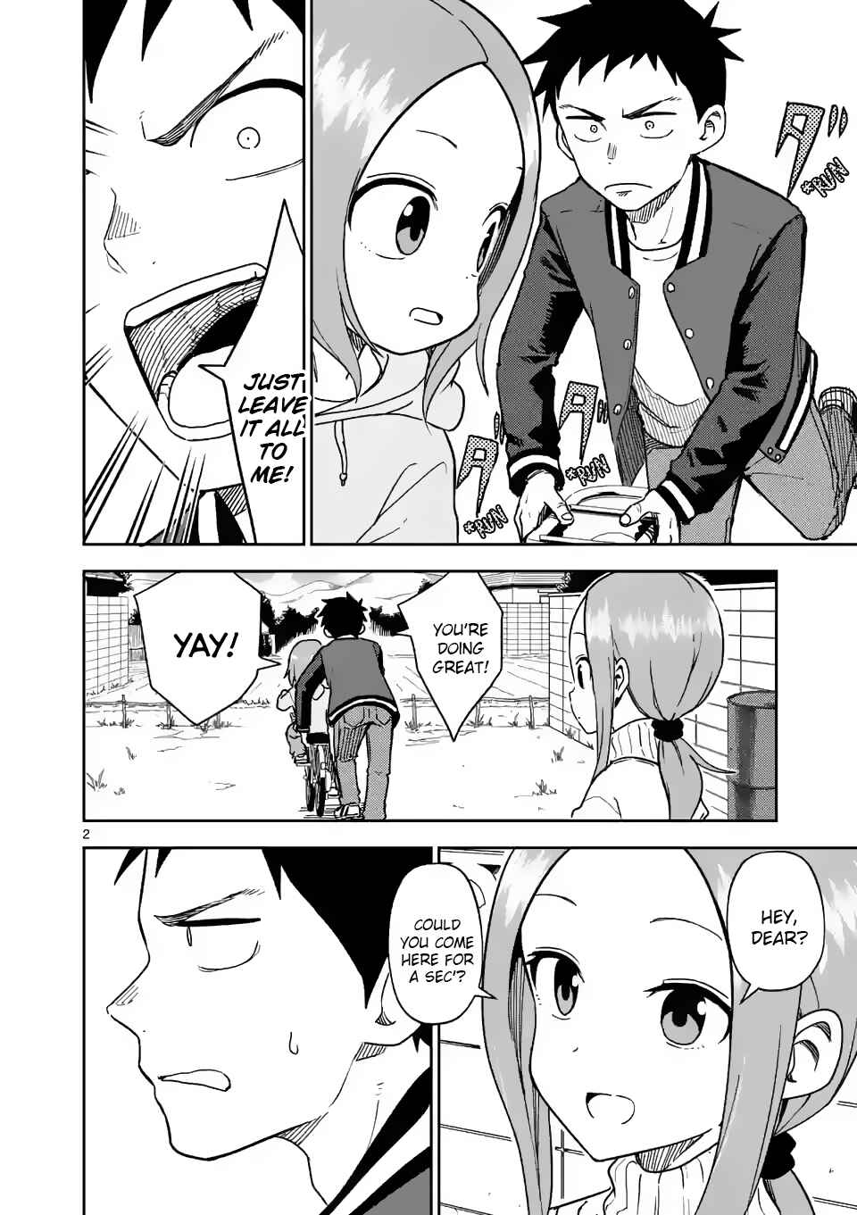 Karakai Jouzu no (Moto) Takagi-san Chapter 172 - Page 2
