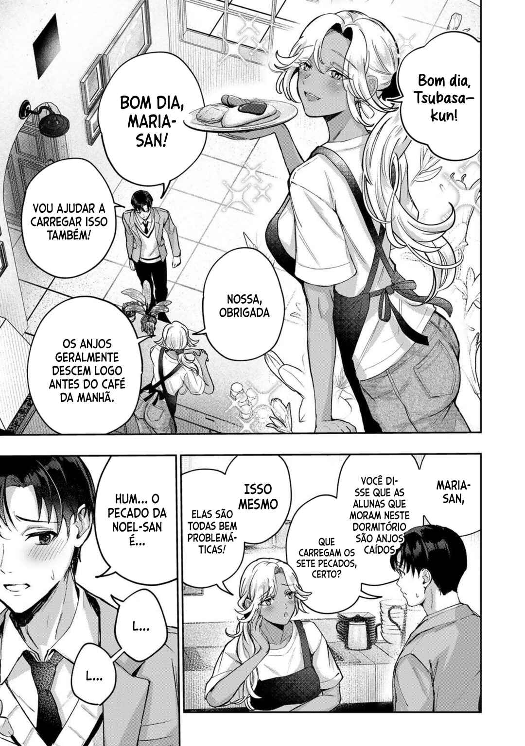Datenshi-chan wa Ganbarenai Chapter 2 - Page 5