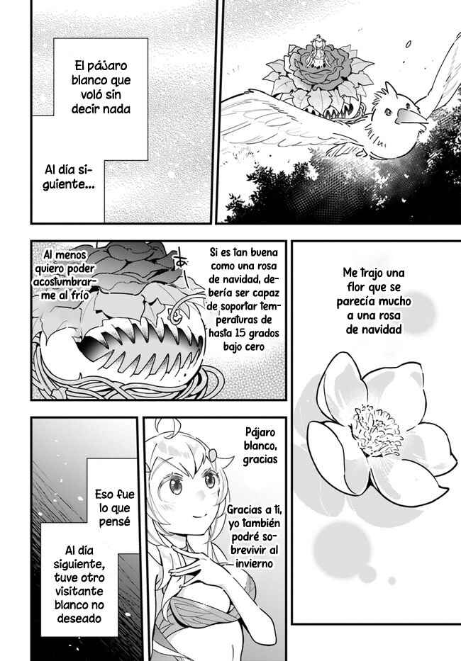 Shokubutsu Monster Musume Nikki: Seijo datta Watashi ga Uragirareta Hate ni Alraune ni Tensei Shite Shimatta node, kore kara wa Kougousei o Shinagara Shizuka ni Shokubutsu Life o Sugoshimasu Chapter 9 - Page 18