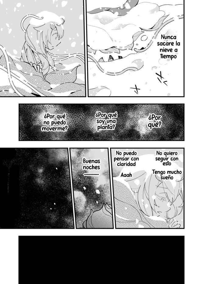 Shokubutsu Monster Musume Nikki: Seijo datta Watashi ga Uragirareta Hate ni Alraune ni Tensei Shite Shimatta node, kore kara wa Kougousei o Shinagara Shizuka ni Shokubutsu Life o Sugoshimasu Chapter 9 - Page 21