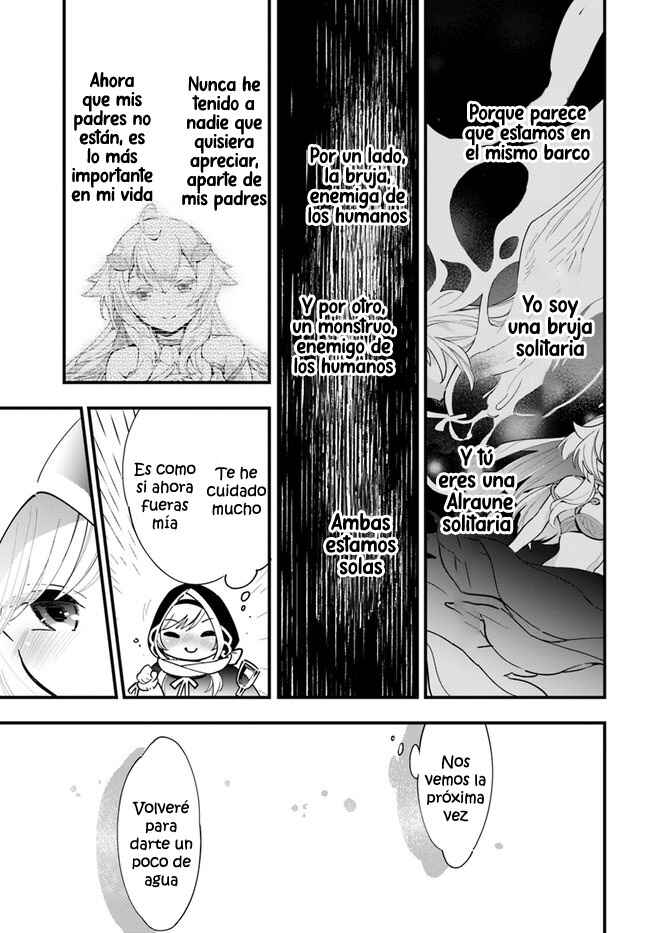 Shokubutsu Monster Musume Nikki: Seijo datta Watashi ga Uragirareta Hate ni Alraune ni Tensei Shite Shimatta node, kore kara wa Kougousei o Shinagara Shizuka ni Shokubutsu Life o Sugoshimasu Chapter 9 - Page 25