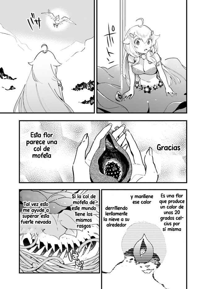 Shokubutsu Monster Musume Nikki: Seijo datta Watashi ga Uragirareta Hate ni Alraune ni Tensei Shite Shimatta node, kore kara wa Kougousei o Shinagara Shizuka ni Shokubutsu Life o Sugoshimasu Chapter 9 - Page 27