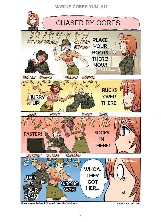 Marine Corps Yumi Chapter 17 - Page 3