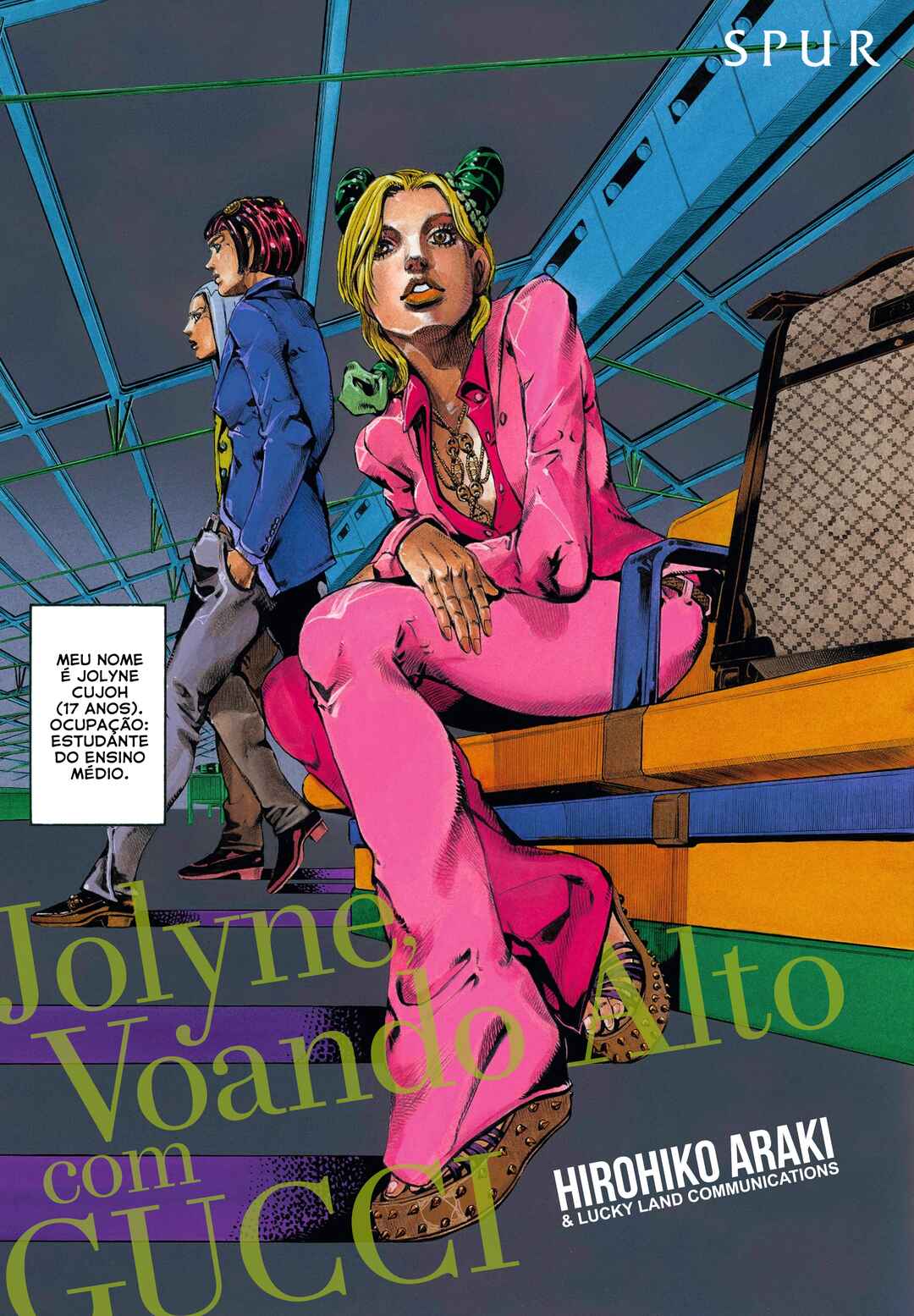 Jolyne, Fly High with GUCCI Chapter Jolyne, Vaondo Alto com Gucci - Page 1