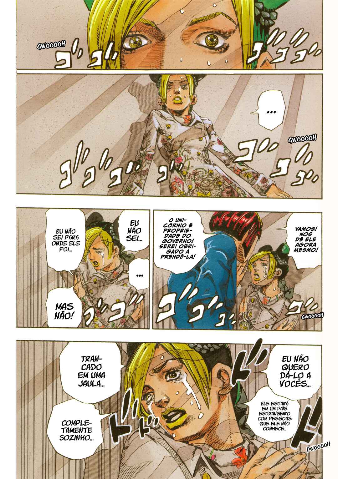 Jolyne, Fly High with GUCCI Chapter Jolyne, Vaondo Alto com Gucci - Page 17