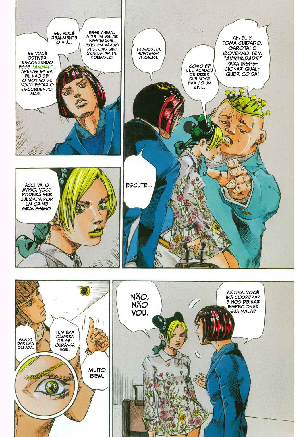 Jolyne, Fly High with GUCCI Chapter Jolyne, Vaondo Alto com Gucci - Page 8