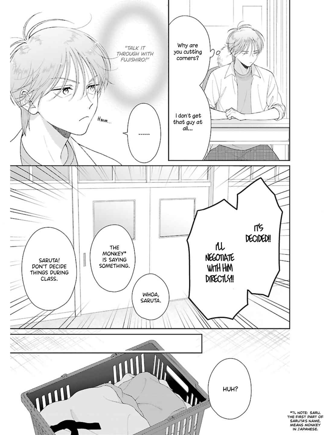 Toratsuki-kaicho, Teawase negaimasu!! Chapter 1 - Page 13