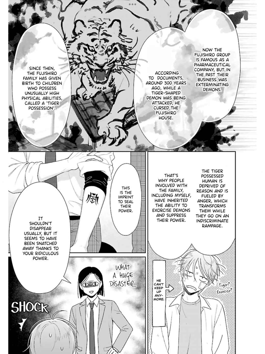 Toratsuki-kaicho, Teawase negaimasu!! Chapter 1 - Page 33