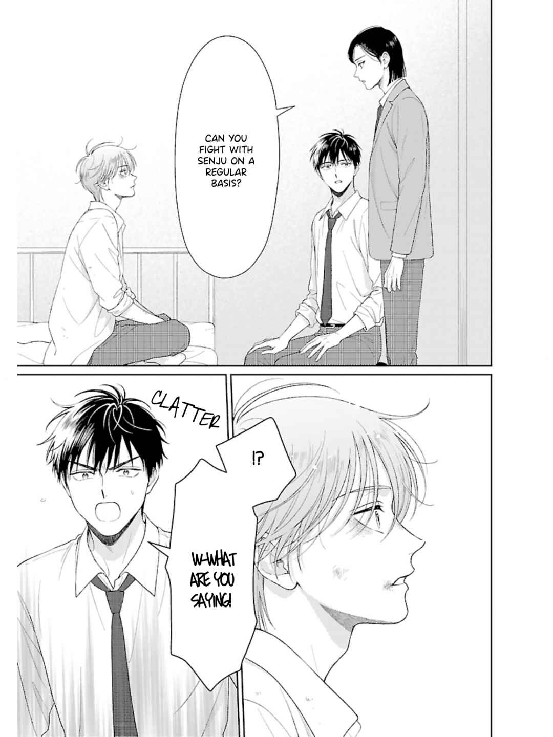 Toratsuki-kaicho, Teawase negaimasu!! Chapter 1 - Page 35