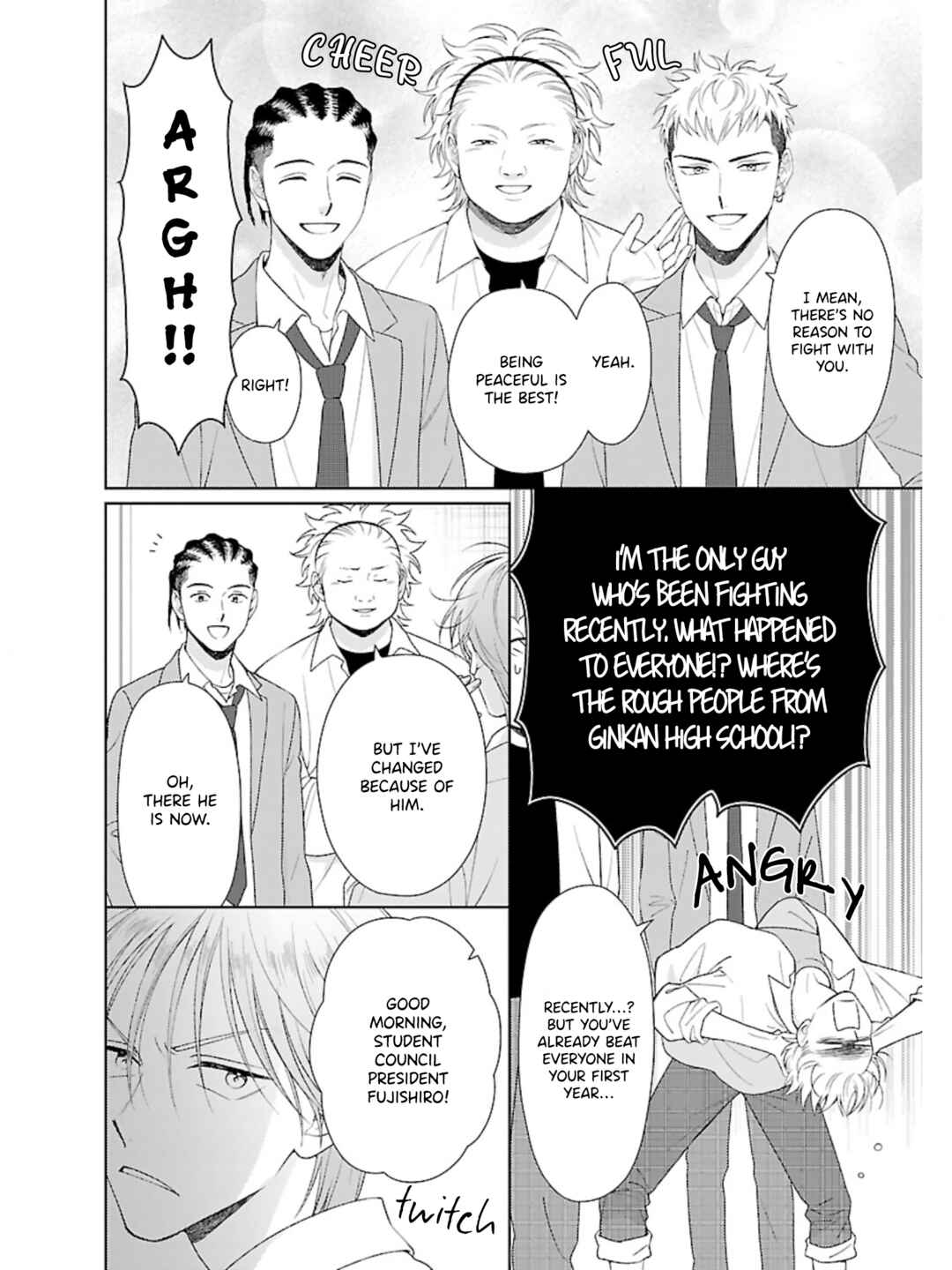 Toratsuki-kaicho, Teawase negaimasu!! Chapter 1 - Page 8