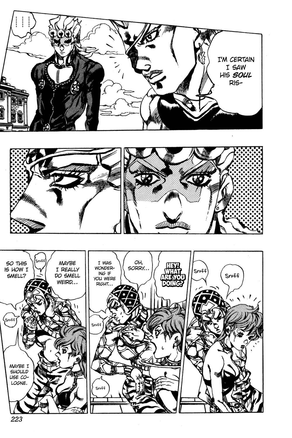 JoJo no Kimyou na Bouken: Part 5 - Ougon no Kaze Chapter 155 - Page 17