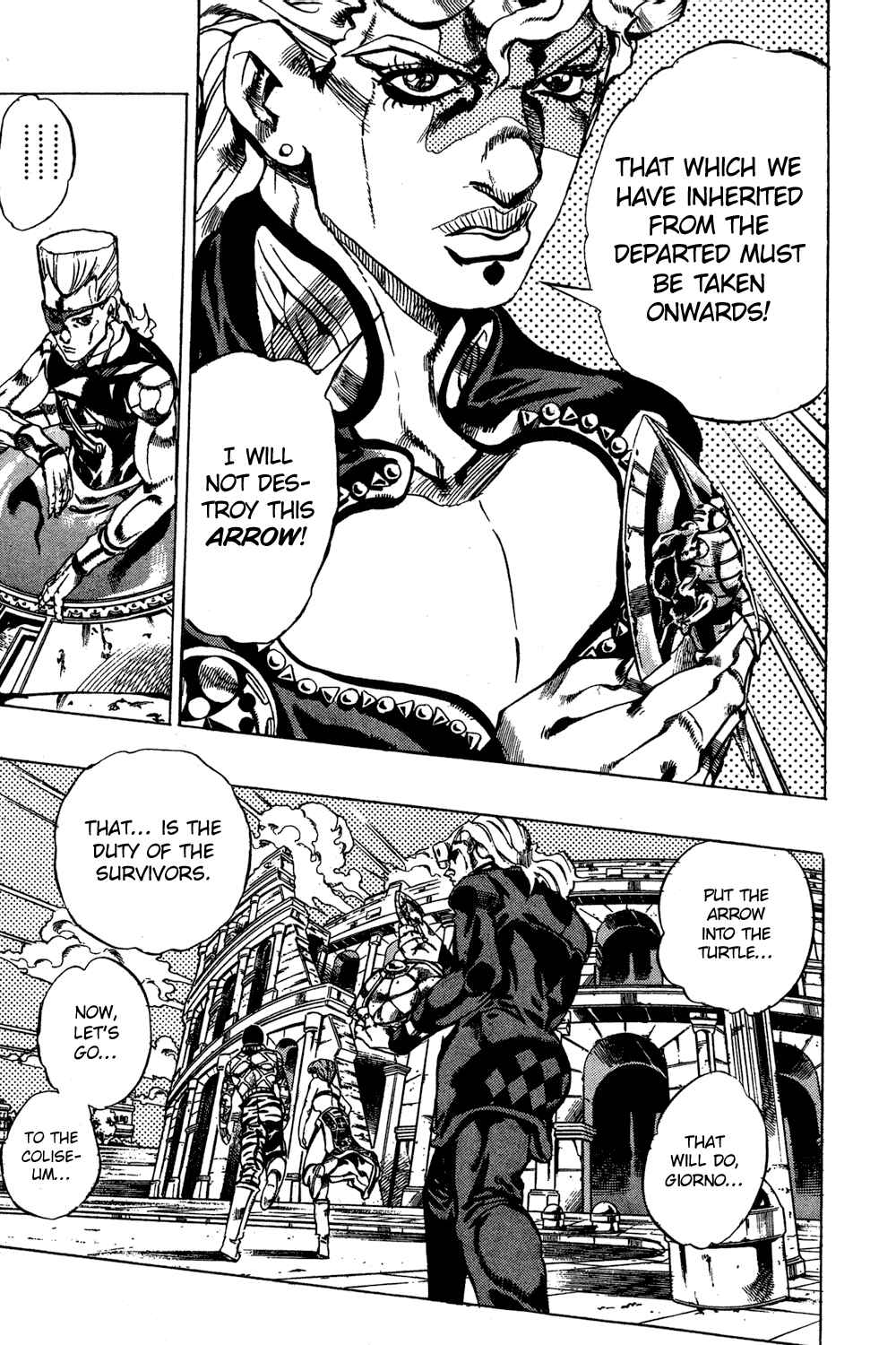 JoJo no Kimyou na Bouken: Part 5 - Ougon no Kaze Chapter 155 - Page 19