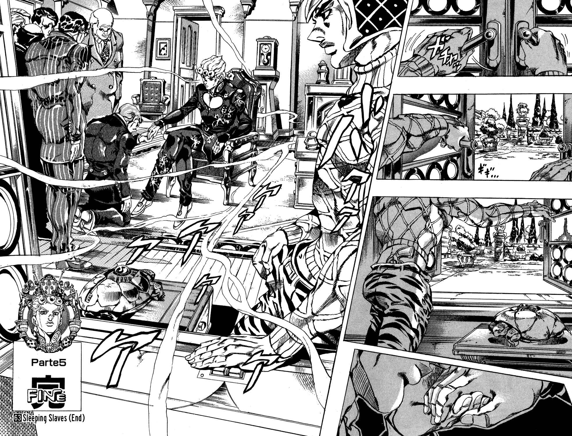 JoJo no Kimyou na Bouken: Part 5 - Ougon no Kaze Chapter 155 - Page 20