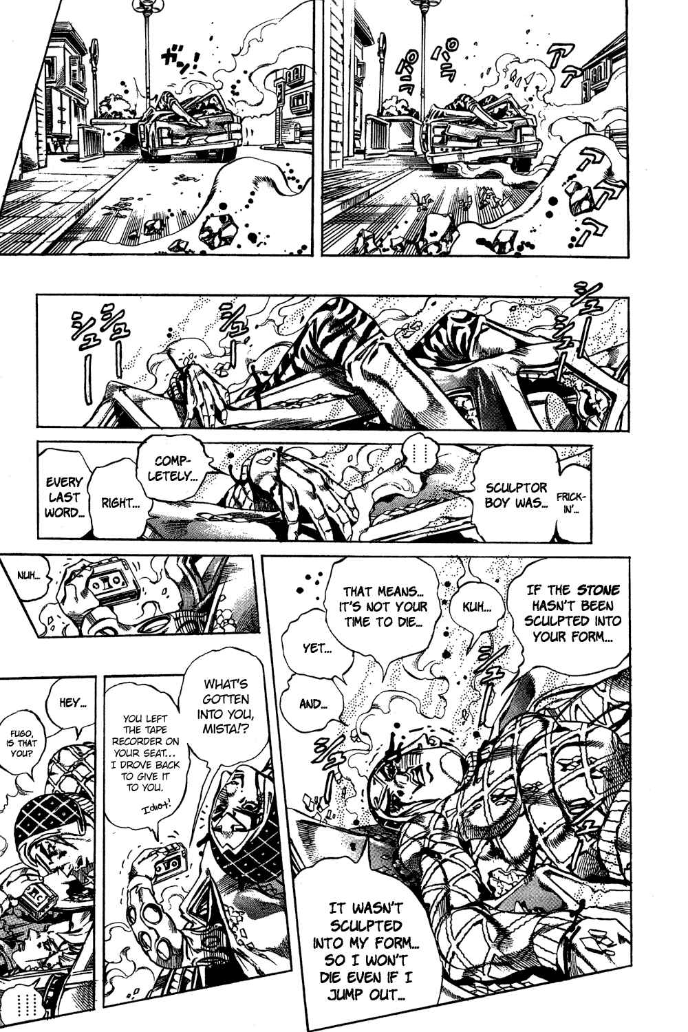 JoJo no Kimyou na Bouken: Part 5 - Ougon no Kaze Chapter 155 - Page 7