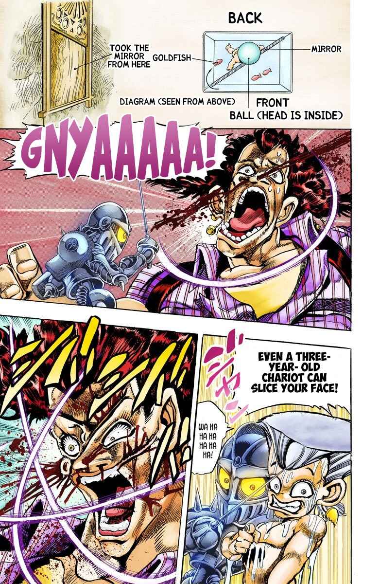 JoJo no Kimyou na Bouken: Part 3 - Stardust Crusaders Color-ban Chapter 95 - Page 19
