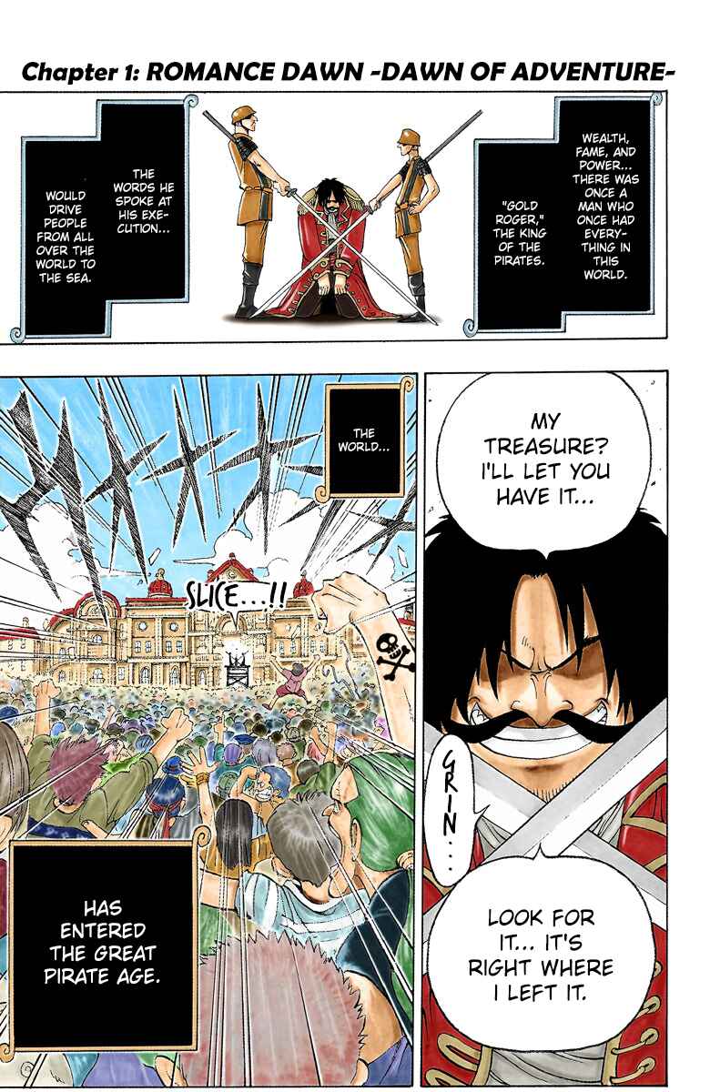 One Piece (Official Colored) Chapter 1 - Page 4