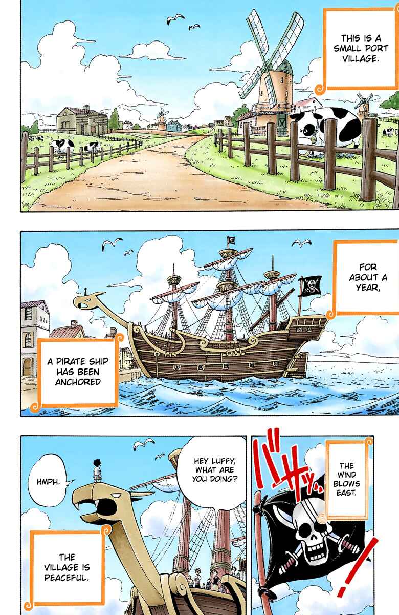 One Piece (Official Colored) Chapter 1 - Page 6
