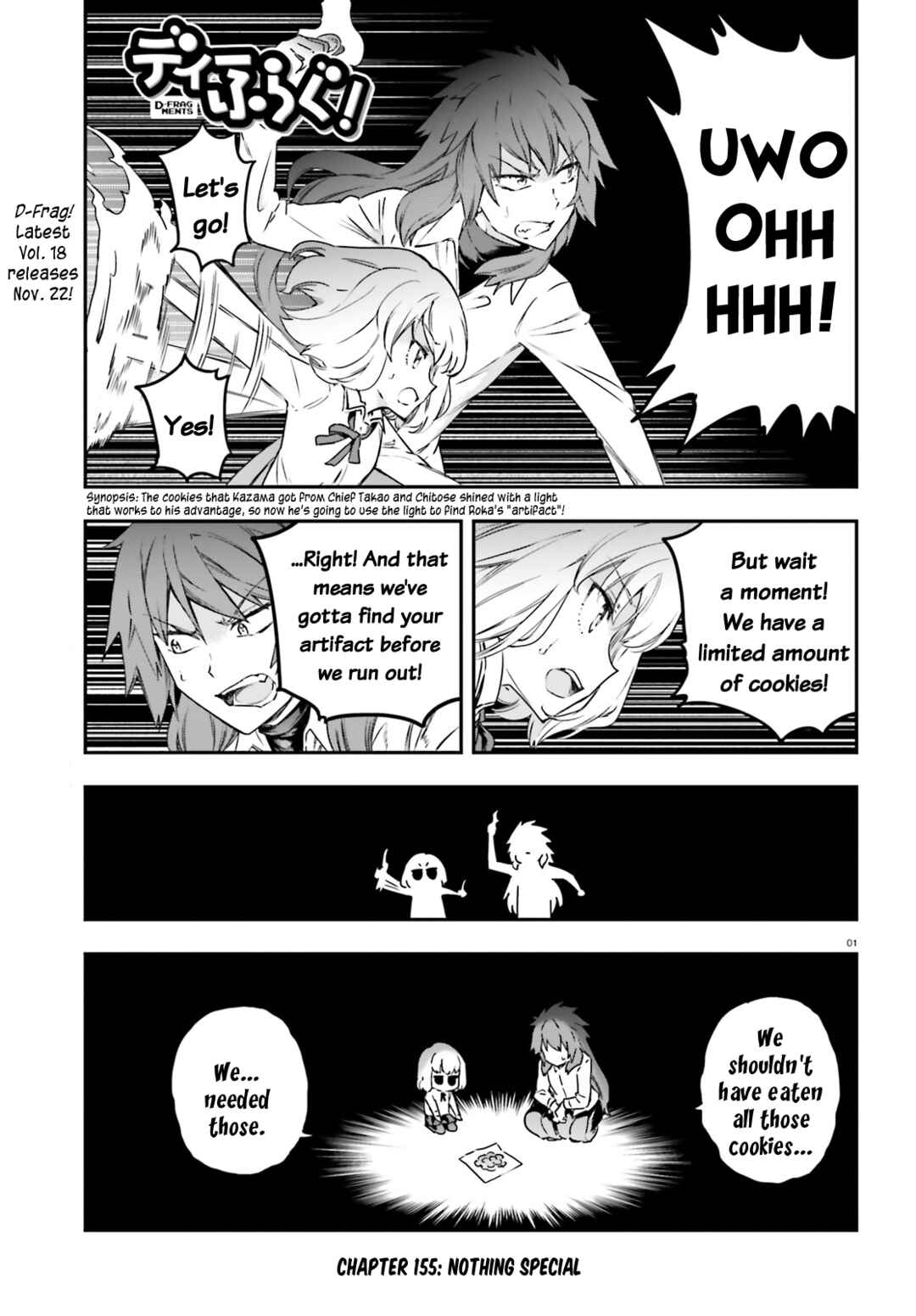 D-Frag! Chapter 155 - Page 1
