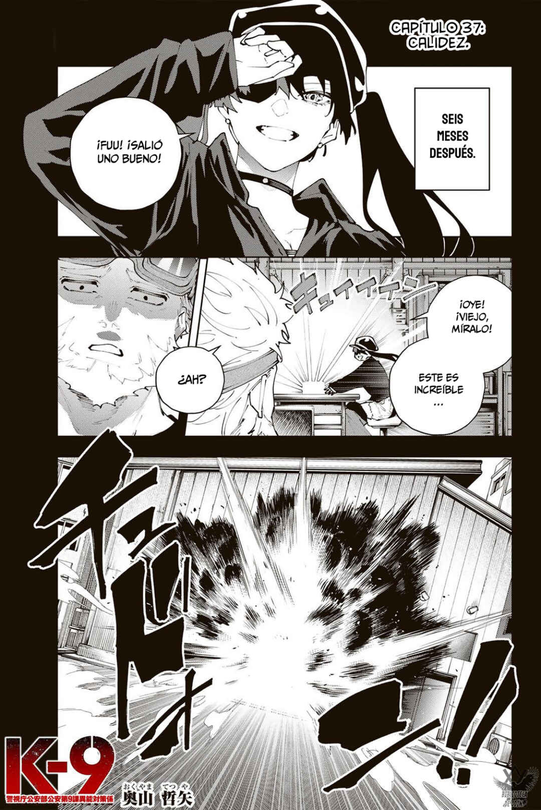 K-9: Keishichou Kouanbu Kouan Dai-9 Ka Inou Taisaku-gakari Chapter 37 - Page 3