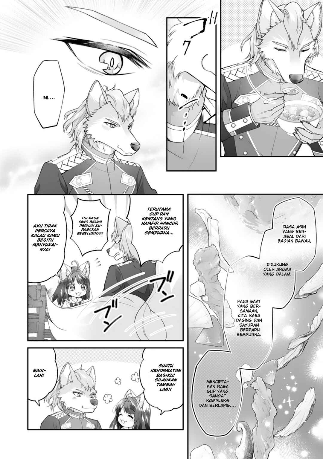 Neko Neko Youjo no Aijou Gohan ~Isekai de Mofumofu-tachi ni Ryouri wo Tsukurimasu!~ Chapter 7 - Page 14