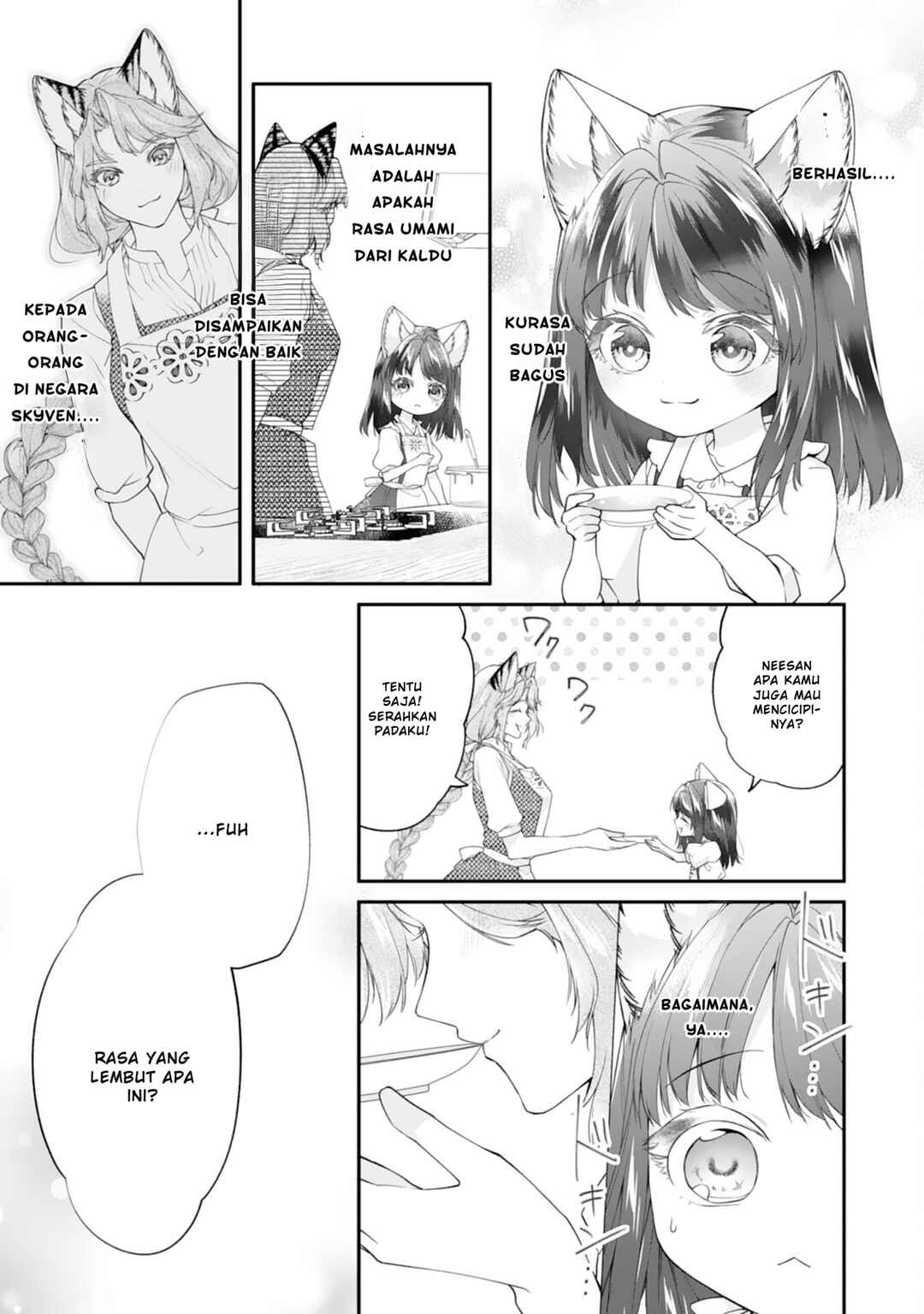 Neko Neko Youjo no Aijou Gohan ~Isekai de Mofumofu-tachi ni Ryouri wo Tsukurimasu!~ Chapter 7 - Page 6