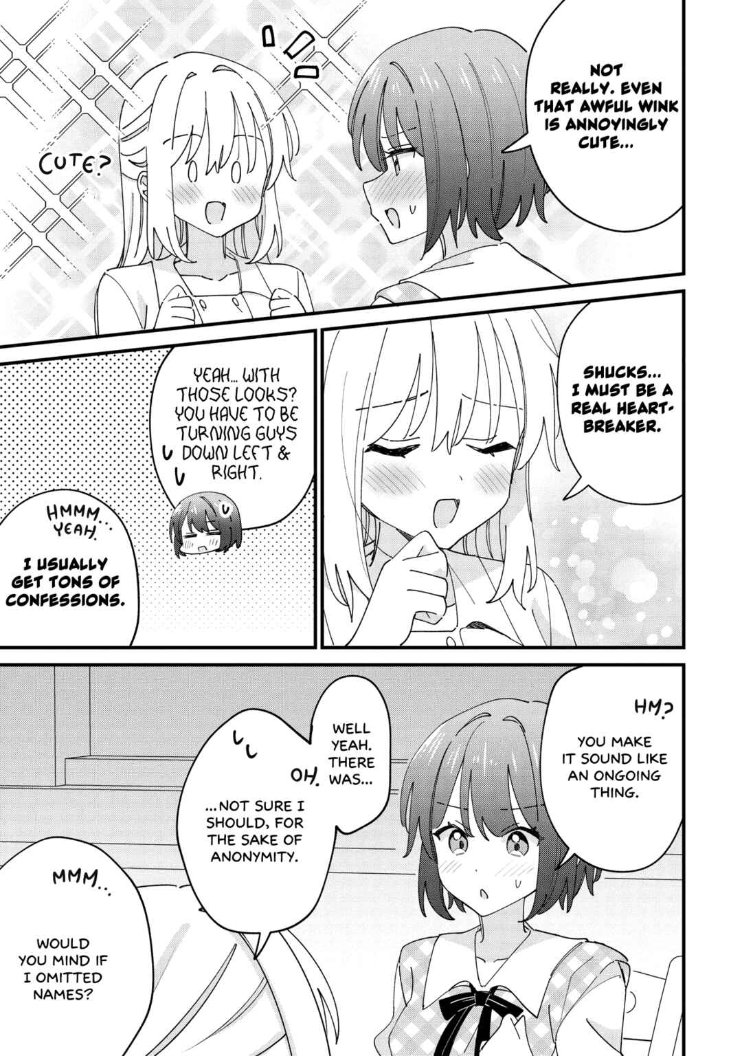 Kao dake yoi Classmate ga, Yatara to Guigui Kuru Yuri no Hanashi. Chapter 11.1 - Page 10