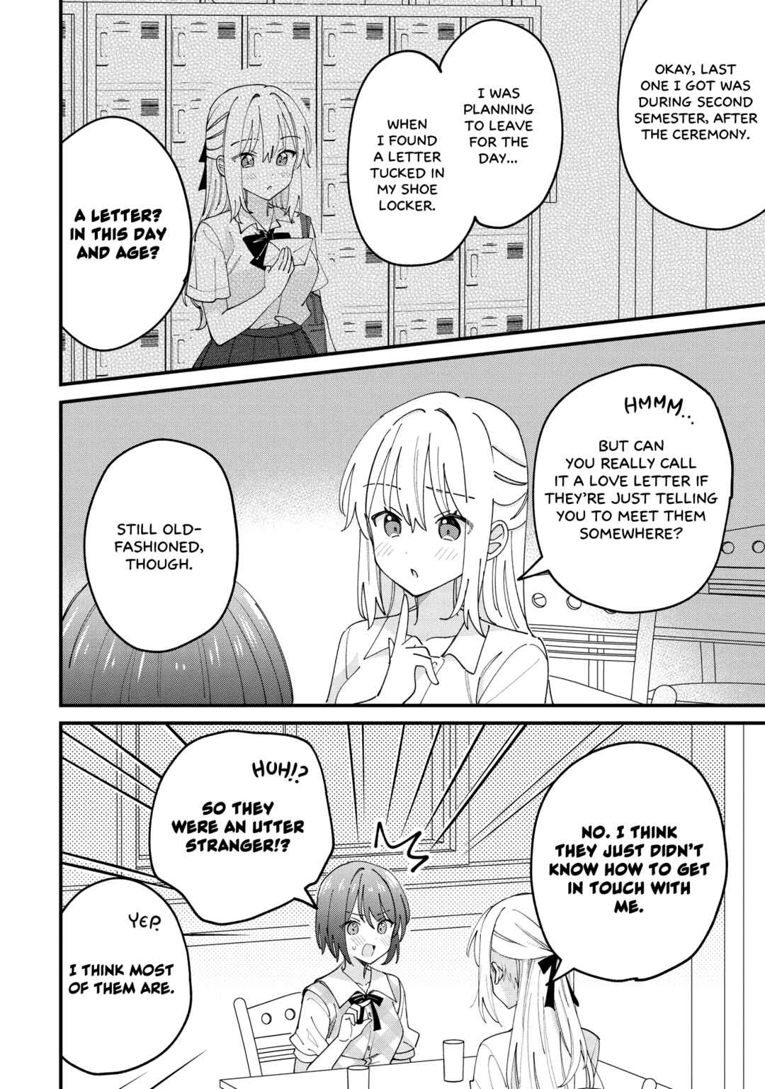 Kao dake yoi Classmate ga, Yatara to Guigui Kuru Yuri no Hanashi. Chapter 11.1 - Page 11