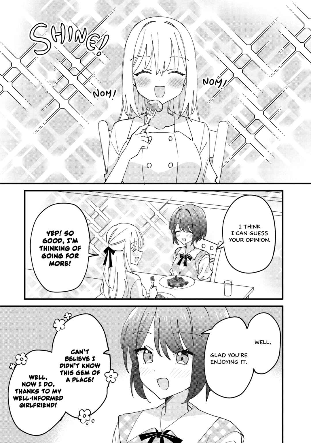 Kao dake yoi Classmate ga, Yatara to Guigui Kuru Yuri no Hanashi. Chapter 11.1 - Page 15