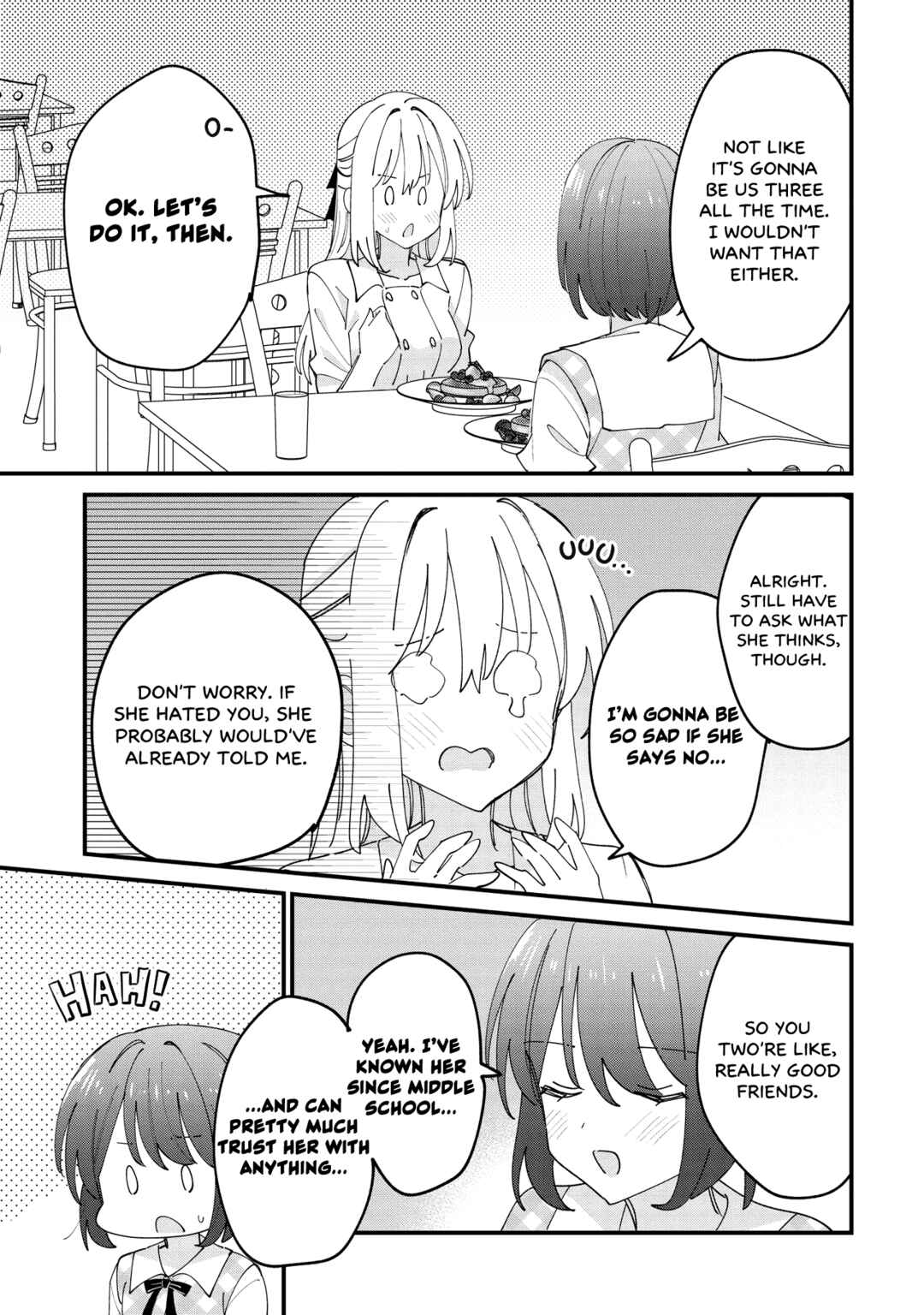 Kao dake yoi Classmate ga, Yatara to Guigui Kuru Yuri no Hanashi. Chapter 11.1 - Page 18