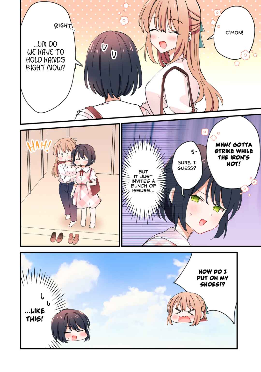 Kao dake yoi Classmate ga, Yatara to Guigui Kuru Yuri no Hanashi. Chapter 11.1 - Page 3