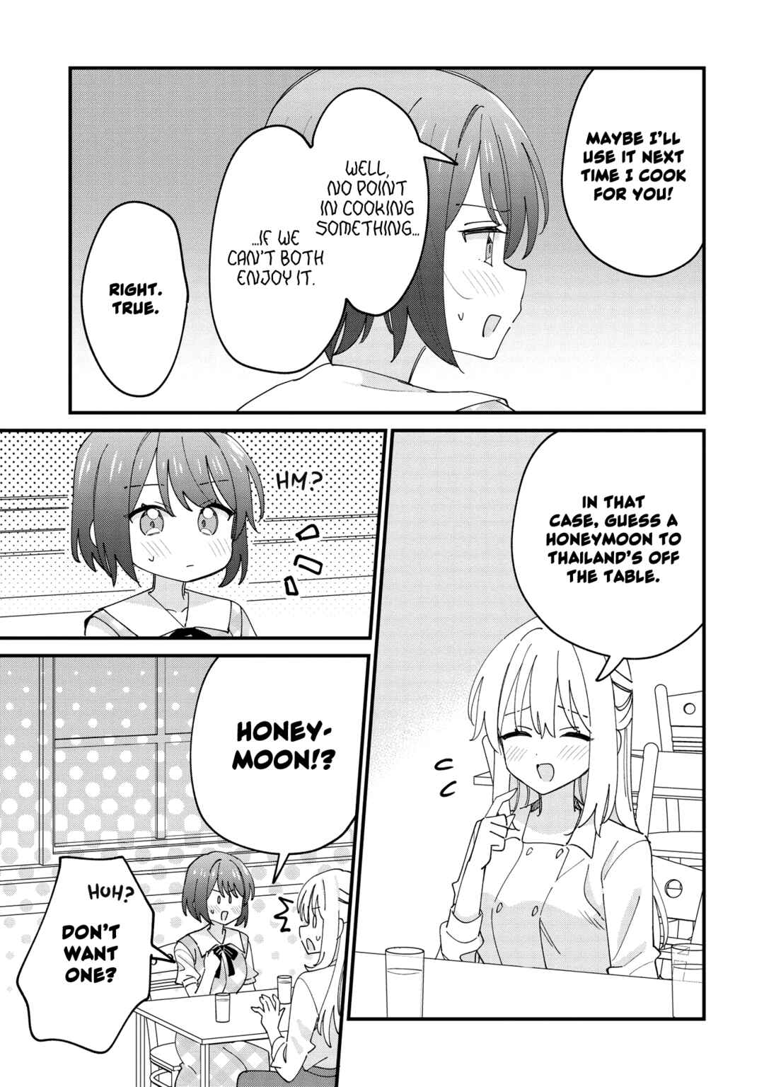 Kao dake yoi Classmate ga, Yatara to Guigui Kuru Yuri no Hanashi. Chapter 11.1 - Page 6