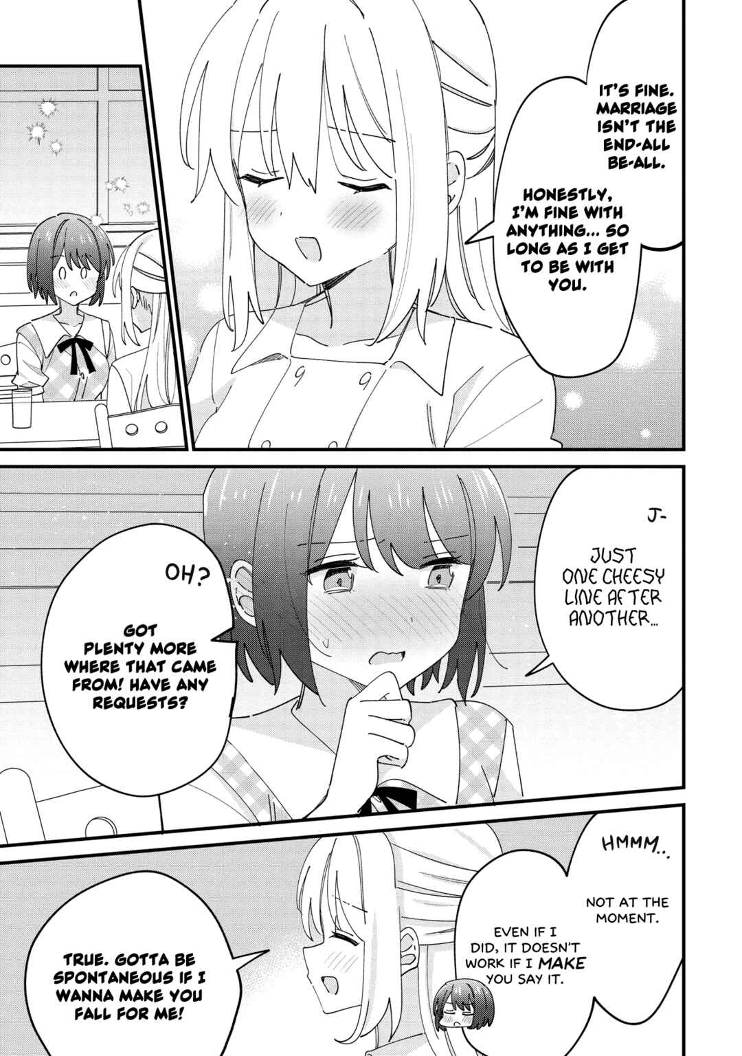 Kao dake yoi Classmate ga, Yatara to Guigui Kuru Yuri no Hanashi. Chapter 11.1 - Page 8