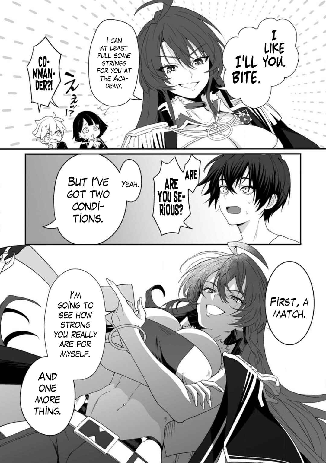 Teisou Gyakuten Sekai de Yuiitsu no Otoko Kishi no Ore, Onna Kishi Gakuen ni Nyuugaku Shitara Nazeka Eiyou Atsukai Sareta: Zetsurin Skill de Harem Musou Chapter 1 - Page 13