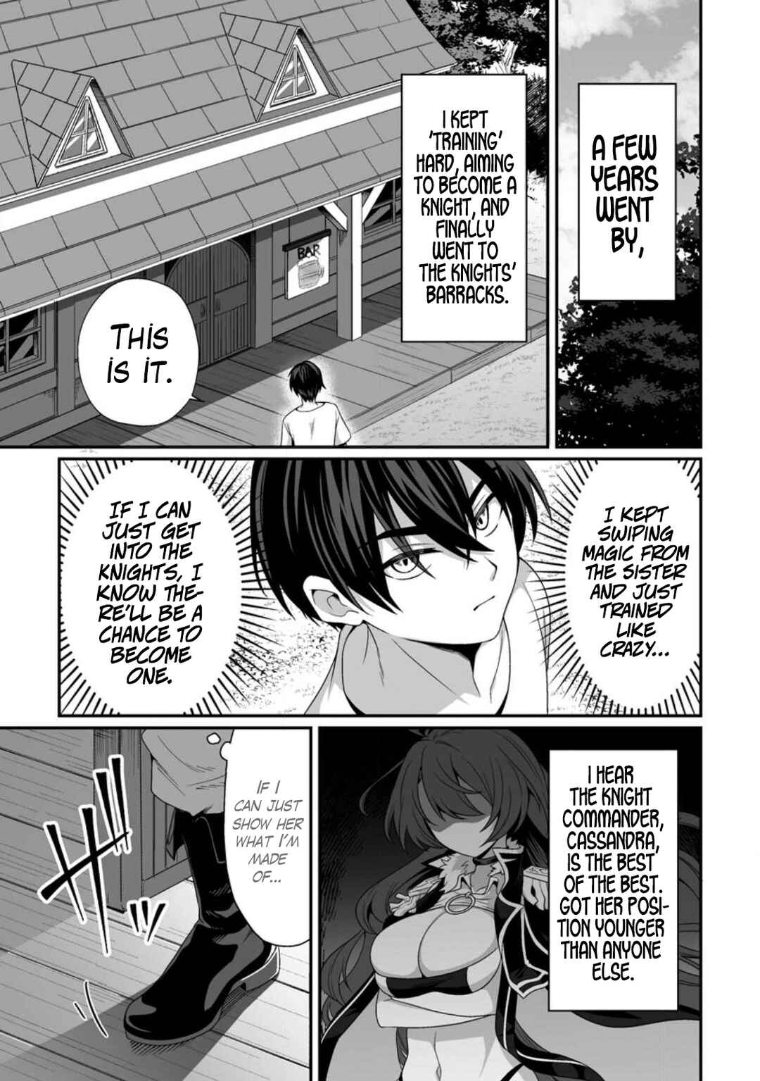 Teisou Gyakuten Sekai de Yuiitsu no Otoko Kishi no Ore, Onna Kishi Gakuen ni Nyuugaku Shitara Nazeka Eiyou Atsukai Sareta: Zetsurin Skill de Harem Musou Chapter 1 - Page 6