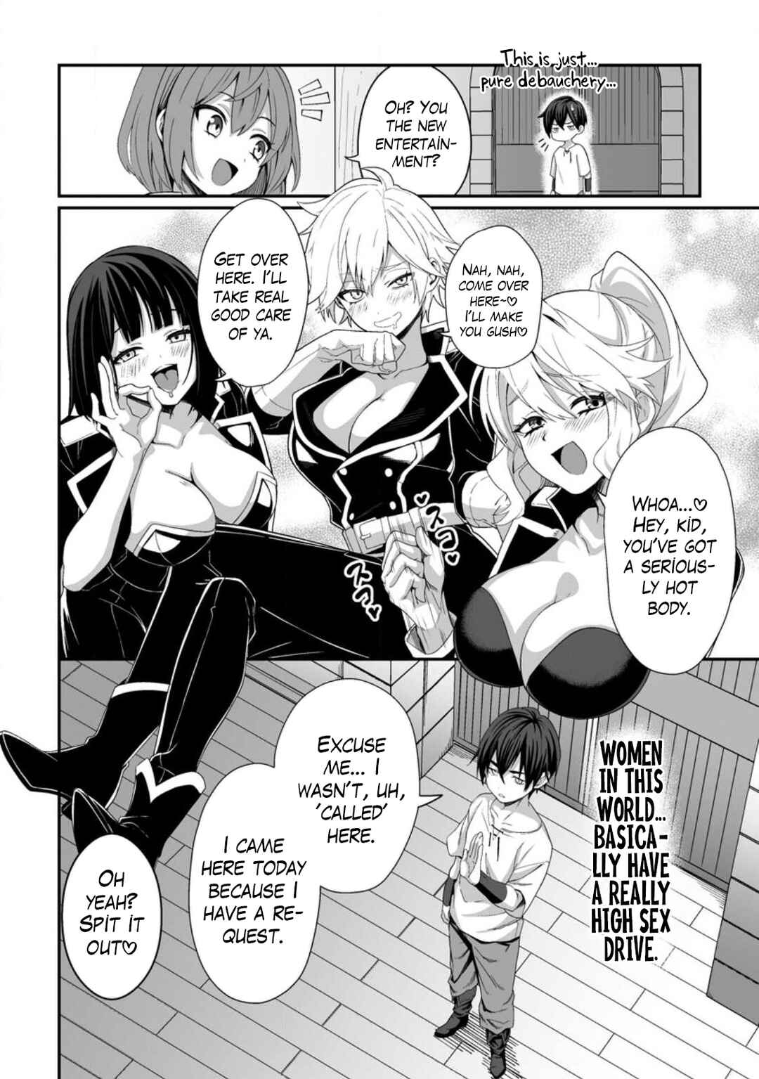 Teisou Gyakuten Sekai de Yuiitsu no Otoko Kishi no Ore, Onna Kishi Gakuen ni Nyuugaku Shitara Nazeka Eiyou Atsukai Sareta: Zetsurin Skill de Harem Musou Chapter 1 - Page 8