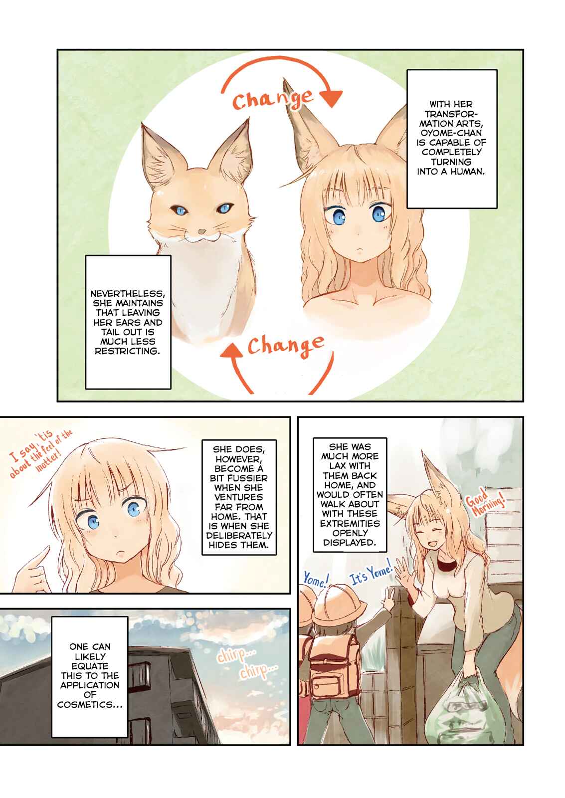Kitsune no Oyome-chan Chapter 3 - Page 1