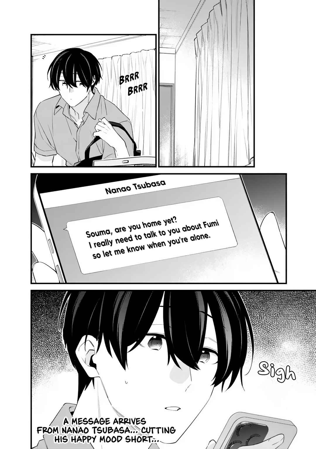 Osananajimi Kanojo no Morahara ga Hidoin de Zetsuen Sengen shite Yatta Chapter 48.1 - Page 14