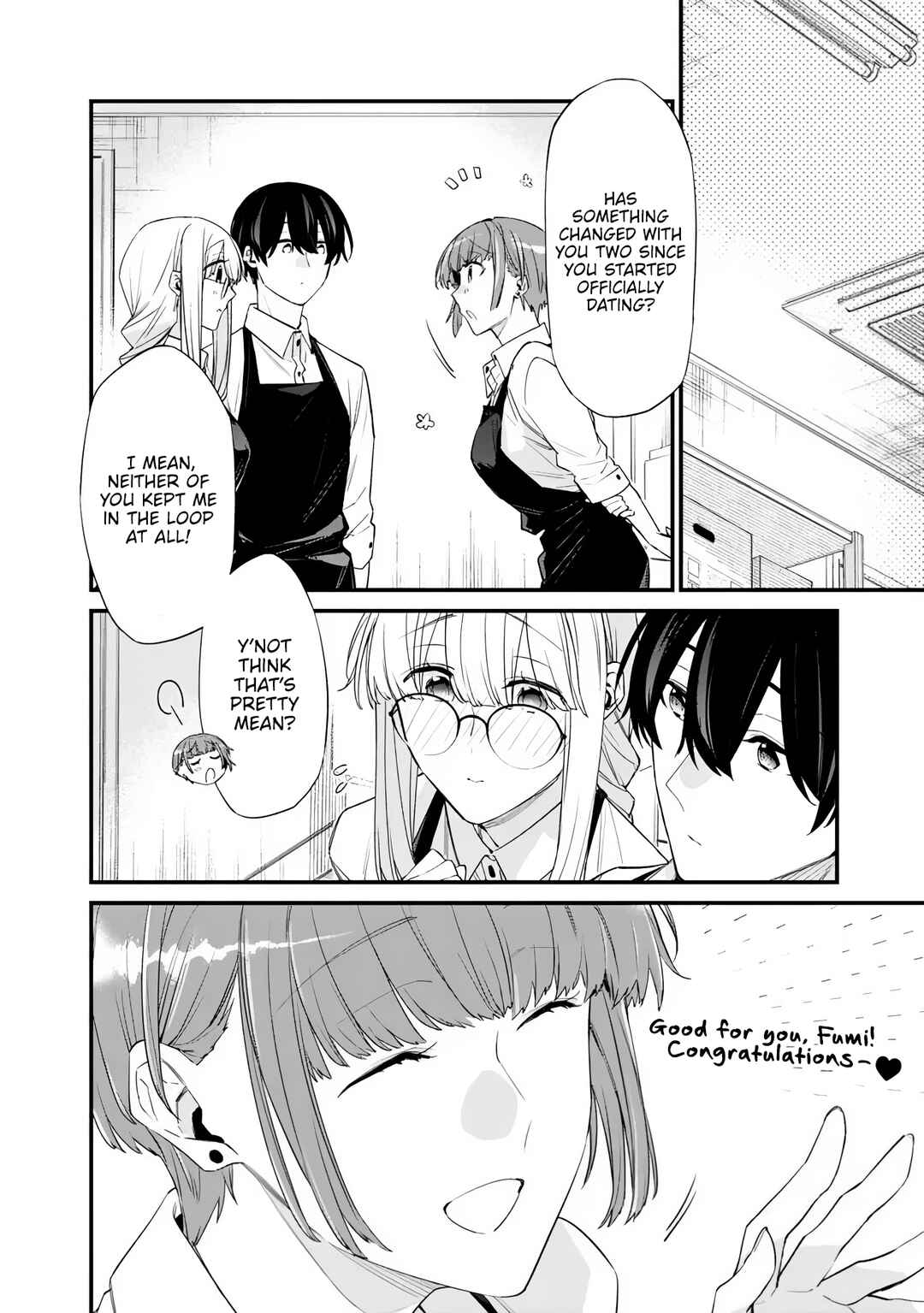Osananajimi Kanojo no Morahara ga Hidoin de Zetsuen Sengen shite Yatta Chapter 48.1 - Page 2