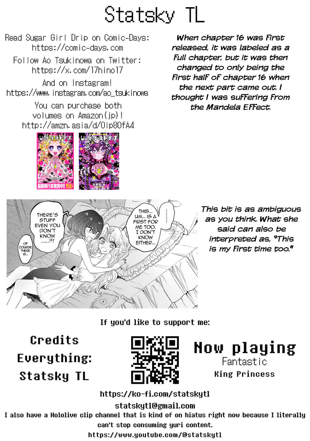 Sugar Girl · Drip Chapter 16.2 - Page 21