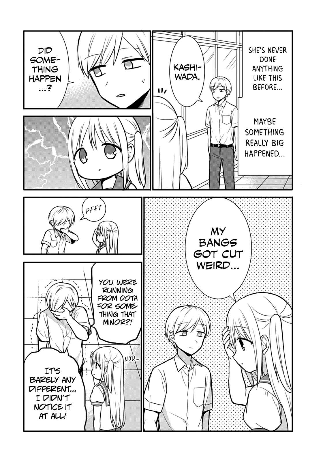 Kao ni Denai Kashiwada-san to Kao ni Deru Oota-kun Chapter 31 - Page 6
