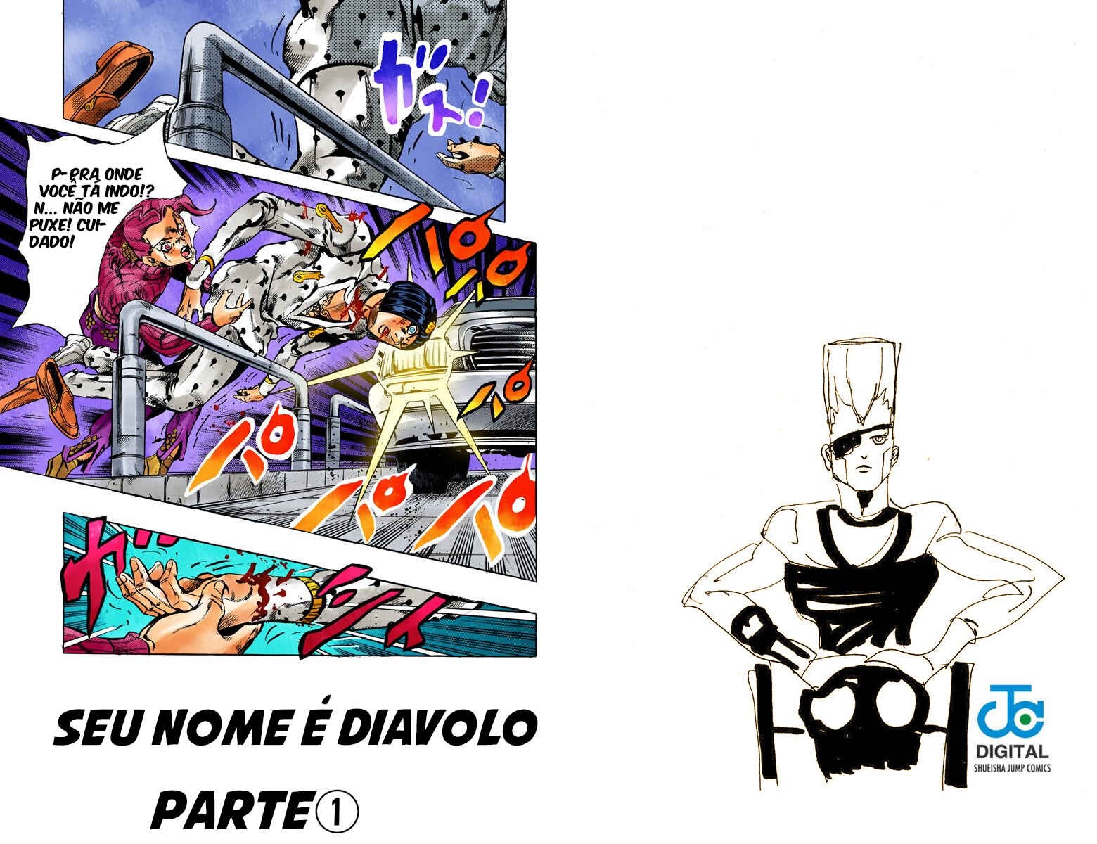 JoJo no Kimyou na Bouken: Part 5 - Ougon no Kaze Color-ban Chapter 129 - Page 1