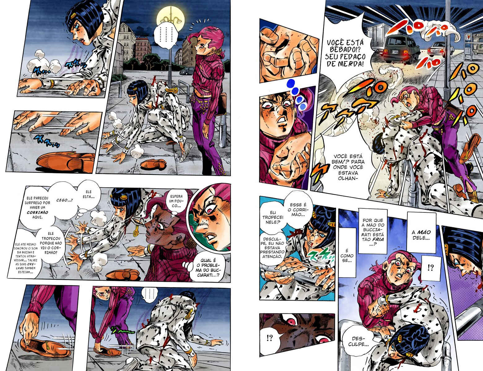 JoJo no Kimyou na Bouken: Part 5 - Ougon no Kaze Color-ban Chapter 129 - Page 2