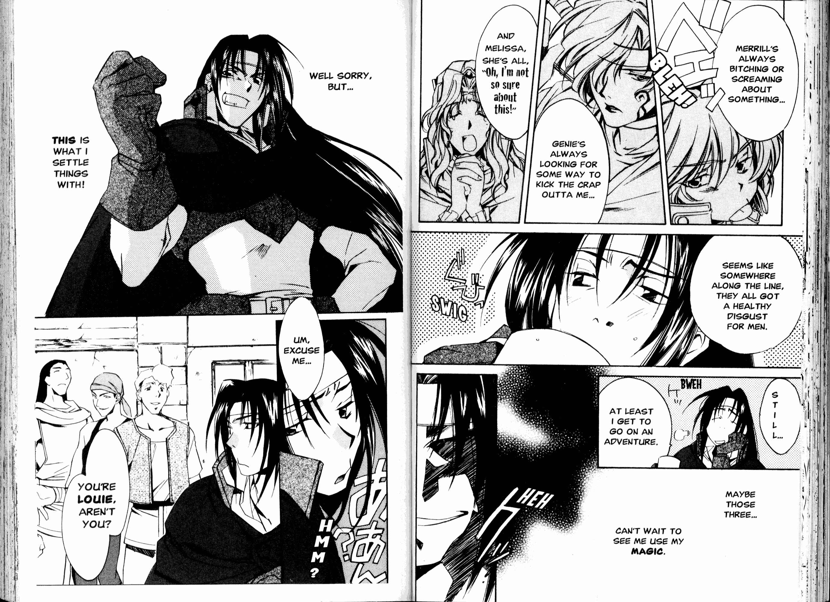 Mahou Senshi Louie: Kouen no Bastard Chapter 3 - Page 9